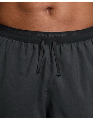 Nike Men’s 5" Black Dri-FIT Brief-Lined Running Shorts DM4755-010 Large New Tags - Picture 5 of 13
