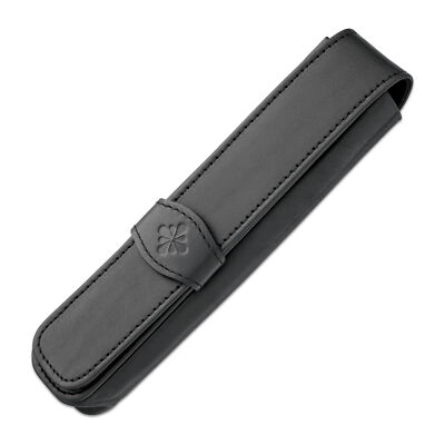 Diplomat Single Pen Case in Black  - Fine Leather- NEW in box - D41000001