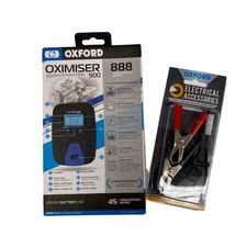 Oxford Oximiser 888 12V Motorcycle Trickle Gel MF Acid Battery Charger