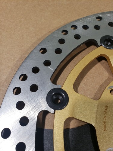 you get 2 Bikemaster Honda rotors Honda 600 TR#962033 READ DESCRIPTION - Picture 8 of 11
