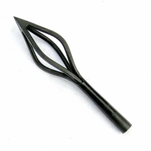 Pfeilspitze geschmiedet Spitze für Brandpfeil Mittelalter Fire-Basket Arrowhead - Picture 1 of 3