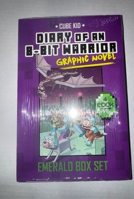 Diary of an 8-Bit Warrior Graphic Novel Emerald Box Set Paperback New