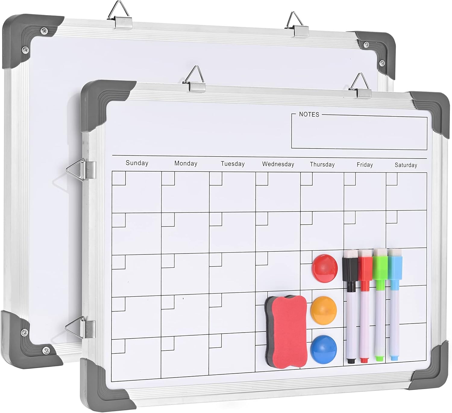 Donmills A3 Magnetic Monthly Planner Whiteboard for Wall, 40 x 30 cm Dry Erase
