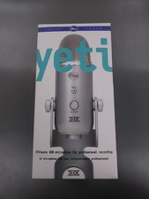 Blue Yeti Ultimate USB Condenser Microphone - Silver w/Stand