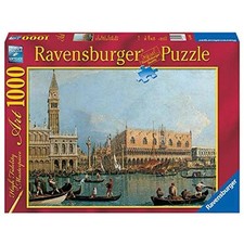 RAVENSBURGER PUZZLE 1000 - CANALETTO - PALAZZO DUCALE E PIAZZA SAN MARCO - 15402