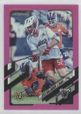 2021 Topps Premier Lacrosse League First Edition 14/15 Kyle Gallagher #13 0o1d