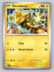 Electabuzz 053/162 Temporal Forces Common