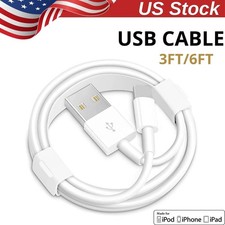 USB Charger Cable Fast Charging Cord For iPhone 14 13 12 Mini 11 Pro Max XR SE 8