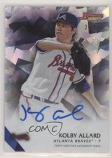 2015 Bowman's Best of Atomic Refractor 21/50 Kolby Allard #B15-KA Auto 0cz