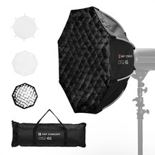 Octagonal Softbox, 65cm/25.6in Quick Release Softbox with Bowens Mount, Carry...