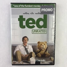 Ted (DVD, 2012, UNRATED) Mark Wahlberg Mila Kunis - Brand New FACTORY Sealed