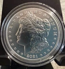 2021 D Morgan Silver Dollar - In Original US Mint Box with COA.