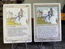 Magic the Gathering MTG - White Knight & German Version (Wei fer Ritter) (x2)