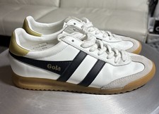 GOLA TORPEDO Womens Casual Sneakers in White Black - Wm 6 - Store Floor Model
