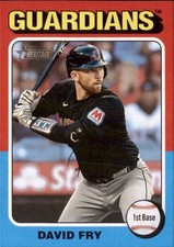 2024 Topps Heritage High Number - David Fry #654 (RC)