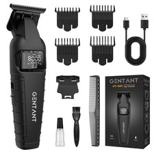 Professional Hair Trimmer for Men, Cordless Zero Gapped T-Blade Beard Trimmer...