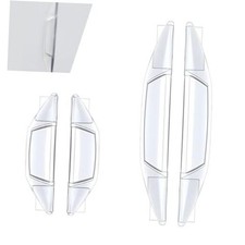 Car Door Bumper Protectors, Anti-Collision SRS Cushioning 4 PCS Transparent