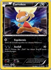 Pokémon Zurrokex 73/99 Reverse Holo - Kommende Schicksale - Deutsch 2012
