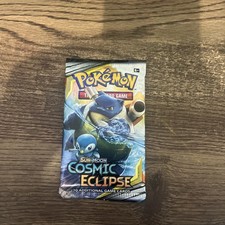 Pokémon TCG Sun & Moon Cosmic Eclipse Booster Pack Blastoise Piplup Artwork New