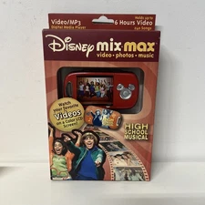 Disney Mix Max Player High School Musical Sealed Clip Media MP3 6 Hours Video