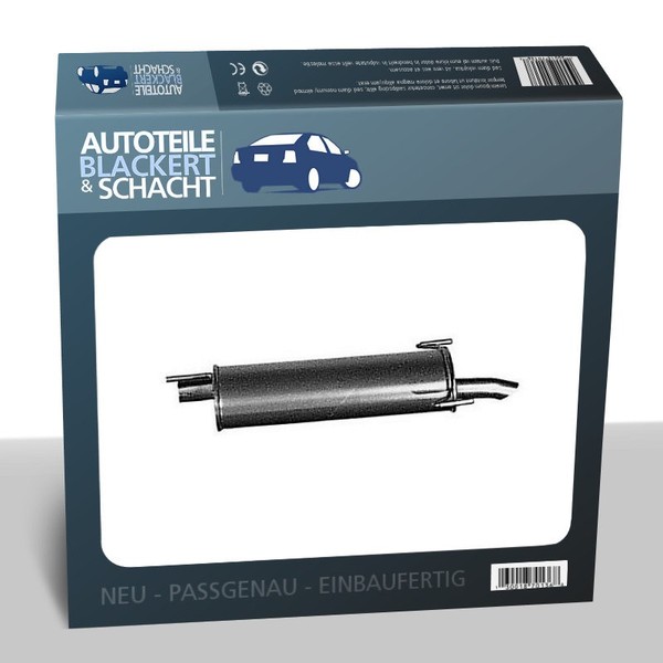 Auspuff Endtopf für Opel Astra F CC Astra F Classic CC-image