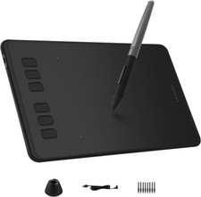Inspiroy H640P 6x4" Drawing Tablet with Battery-Free Stylus and 8192 Pressure Le