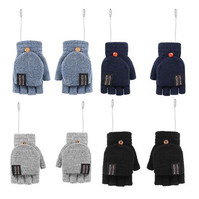 USB Handfläche Und Rückenheizung High -End -gestrickte Wolle Trendiges Design
