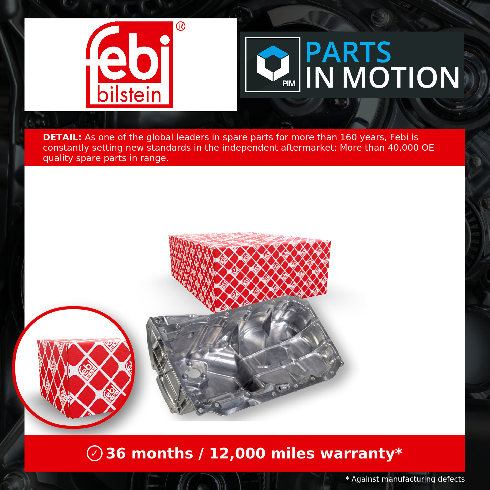 Febi Bilstein 182215 Oil Sump Fits Bmw 1 2 3 4 5 Series 11137812360 - Image 4