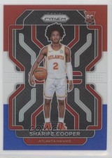 2021-22 Panini Prizm Red White & Blue Prizm Sharife Cooper #280 0q0m