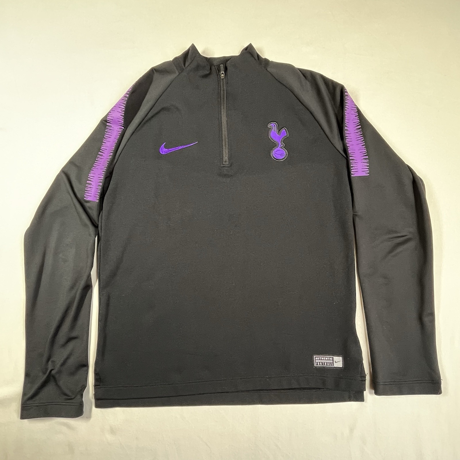 SACAI X NIKE Youth Tottenham Hotspur Nike 1 4 Zip Drifit M Football London Voice Nero Viola