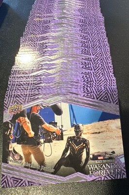 2024 UD Wakanda Forever base YOU PICK