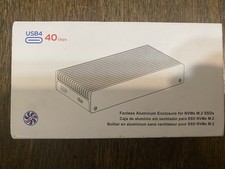 Qwiizlab Fanless 40Gbps USB4 Thunderbolt External SSD Enclosure Aluminum Heat