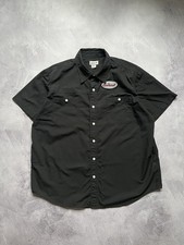 Vintage Carhartt Button Down Work Shirt Short Sleeve Size XL