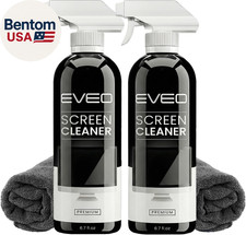 Screen Cleaner Spray Kit Streak-Free TV Screen Cleaner for Smart TV, LCD, LE