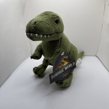 New Jurassic World Rebirth 2025 Green T-Rex Clean Dino Plush by Universal NWT