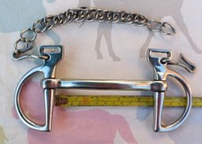 4 1/2" Mullen Mouth Kimblewick Pony Bit. Excellent Condition.