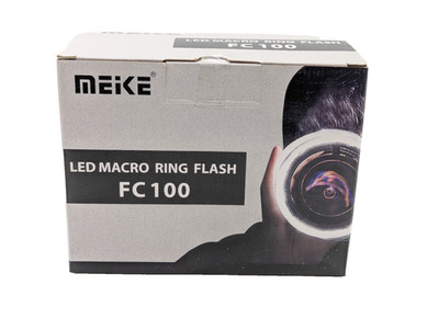 Meike MK-FC100 LED Macro Ring Flash f. Sony | Makro Blitz & Dauerlicht | NEU OVP