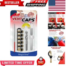 Fuel Gas Can Vent Caps, 6 Pack Fuel Gas Tank Vent Caps Gas Can Replacement Ve...