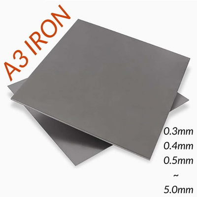 #ad A3 Iron Sheet Plate 0.3mm 0.4mm 0.5mm 0.6mm 5mm Plate Laser Cut to Size Plate $253.10