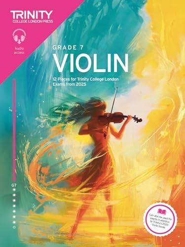 TCL Violin Exam Pieces from 2025: Grade 7 Violin Book and Audio Online  Trinity - Image 7