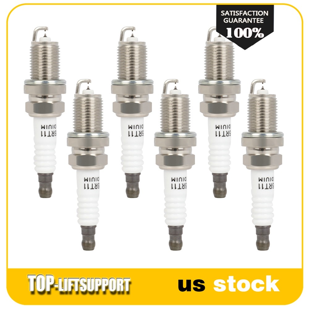 6x For Toyota Highlander Avalon Lexus RX330 ES300 3.0L Iridium spark plug set