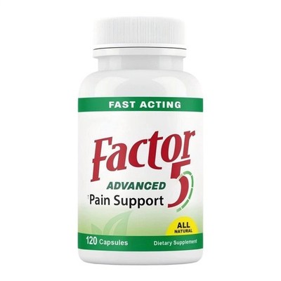 Med Free Living Factor 5 -Natural Joint & Muscle Support Complex   120 Capsules