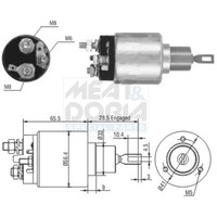 Meat & Doria Magnetschalter Starter FüR Opel Corsa C F08 F68 1.2 1.4 Meriva