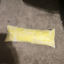 Yellow  White Striped Pillowcase - Yellow/White Striped Pattern