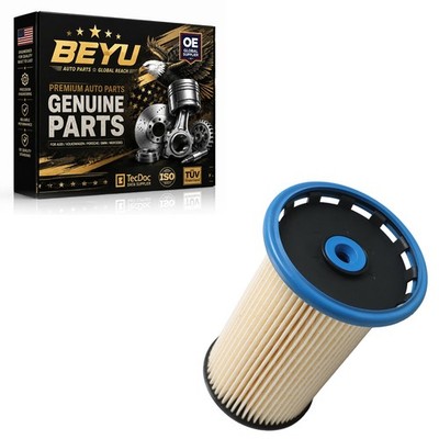 BEYU 3-Layer Diesel Fuel Filter for 2012-2014 Volkswagen VW Passat TDi Quality