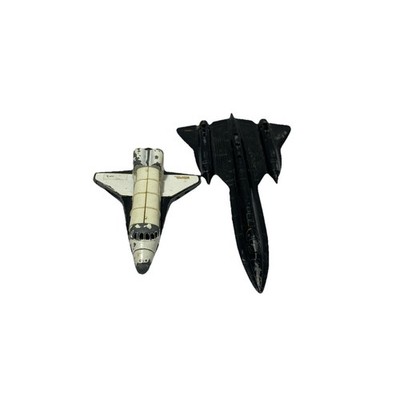 Zee Toys Lockheed SR-71 Blackbird & Ertl Space Shuttle