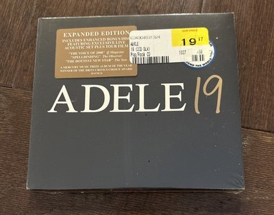 ADELE 19 - Expanded Edition - 2 CD Set - Brand New Sealed