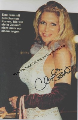 Original Autogramm Claudia Roberts /// Autogramm Autograph signiert signe 283620