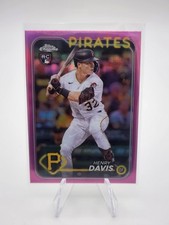 2024 Topps Chrome - Henry Davis #260 Pink Refractor (RC)