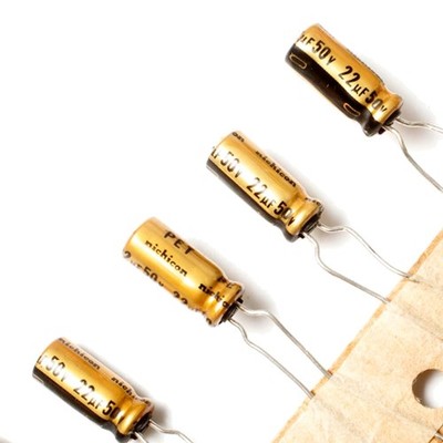 Kondensatoren 50V 22uF Elektrolytische Audio  5er Pack